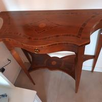 consolle con specchio