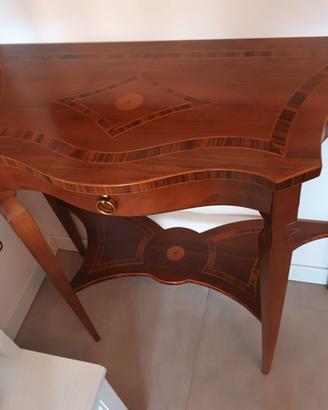 consolle con specchio