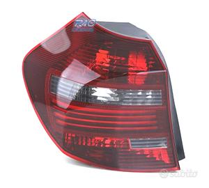 FANALE SINISTRO BMW E81 E87 LCI 07-11 ROSSO AFFUMI