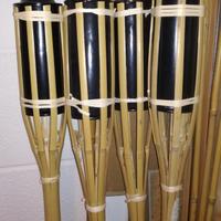 Lampade a petrolio in Bamboo nuove