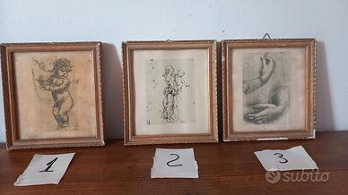 Stampe michelangiolesche con cornice