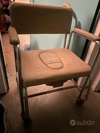 Sedia comoda per anziani