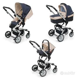 Trio Foppapedretti Supertres i-Size Denim perla