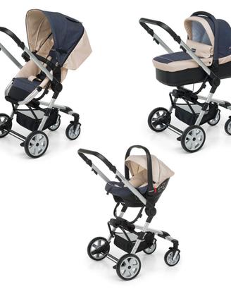 Trio Foppapedretti Supertres i-Size Denim perla