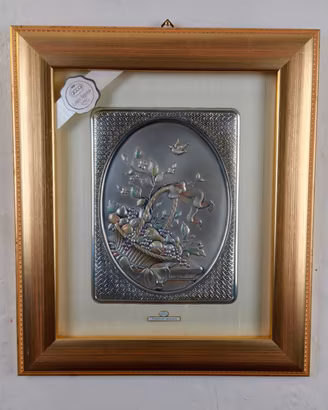 Quadro ACCA Argenti 925 "Natura Morta" - Firmato 