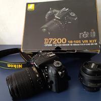 Nikon D7200 18--105 VR Kit