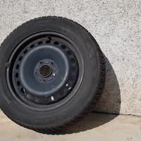 4 gomme invernali più cerchione Ford Focus c-max