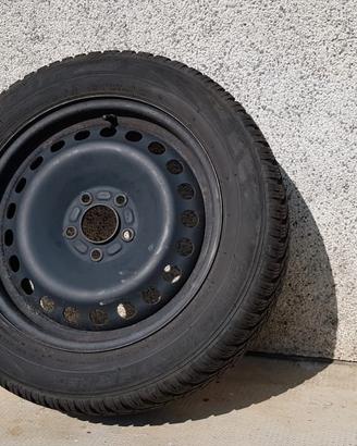 4 gomme invernali più cerchione Ford Focus c-max