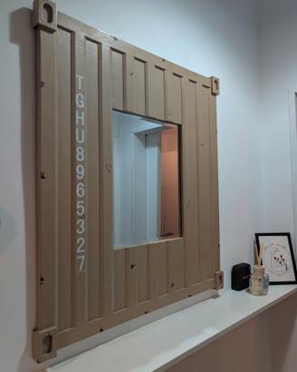 Specchio di design industriale - Pezzo unico artig