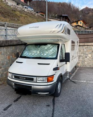CAMPER MANSARDATO MOBILVETTA ICARO S10 IVECO 5post