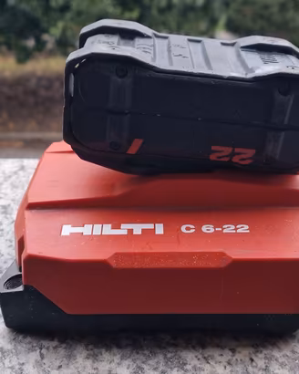 CARICABATTERIE HILTI C 6-22 BATTERIA NURON