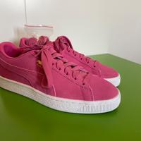 Scarpe donna fucsia vellutino, NUOVE senza scatola
