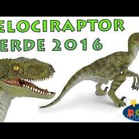 Velociraptor Verde Jurassic Park Papo