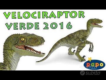 Velociraptor Verde Jurassic Park Papo