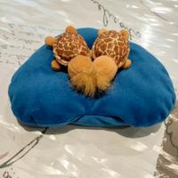 Peluche a forma di cuore con tartarughe