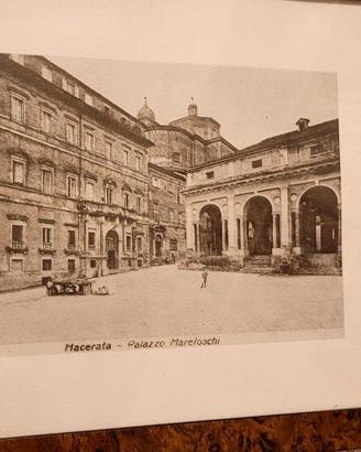 Antiche foto Macerata in cornic