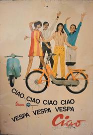 cartello pubblicitario PIAGGIO