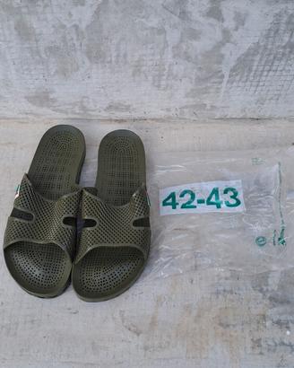 ciabatte in gomma esercito tg 42 43 