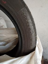 4 gomme invernali Continental 215/55/ r17