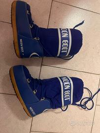 Doposci bimbi moon boot blu