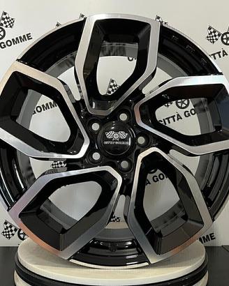 4 Cerchi in lega per FIAT 500X CROMA da 17"