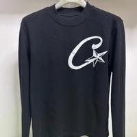 Corteiz C Starz Waffle Manica Lunga Nero