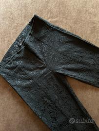 Pantalone nero da donna/tg.42/44 “Talco”