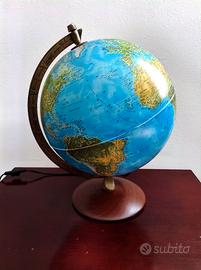 Mappamondo luminoso, anni '80