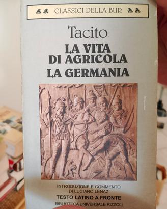 Tacito, la vita di agricola la Germania 