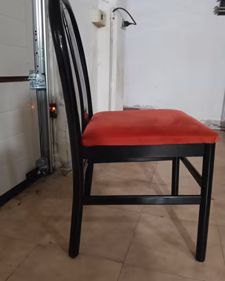Set di 6 sedie in legno