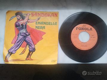 vinile 45 giri sandokan