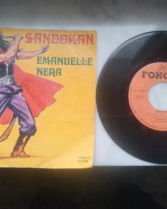 vinile 45 giri sandokan