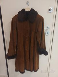 Cappotto vintage scamosciato 
