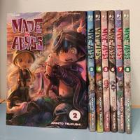 Made in Abyss manga vol. 2-8