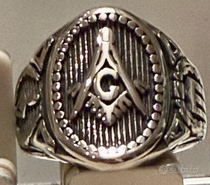 Anello chevalier Massonico