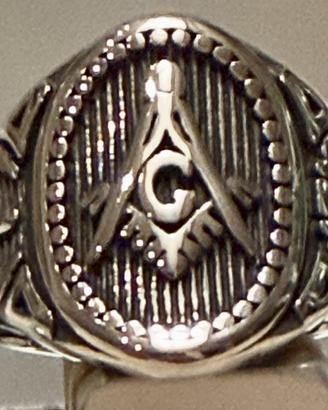 Anello chevalier Massonico