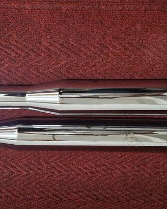 Harley Davidson terminali fishtail FLH shovelhead