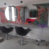 Arredamento negozio parrucchiere