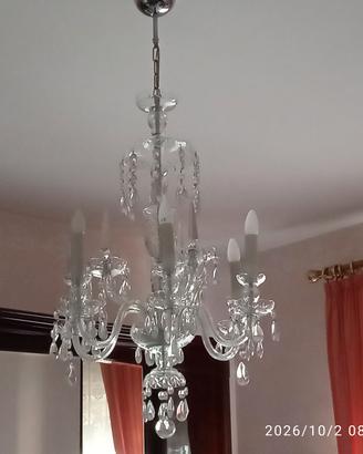 lampadario di cristallo di Boemia 