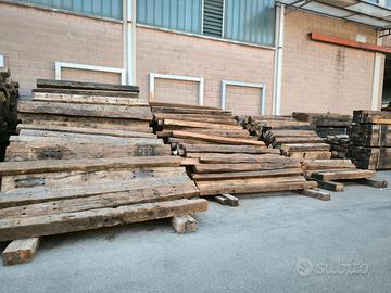 traversine ferroviarie di recupero