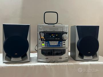 Stereo JVC MX-J30 con Casse - AUX / CD / Radio FM