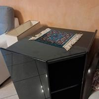 soggiorno laccato nero