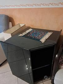 soggiorno laccato nero