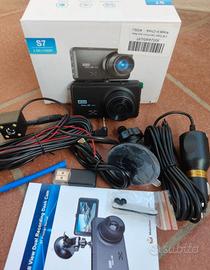 Doppia Dashcam 2.5K+1080P, Telecamera Auto Grandan