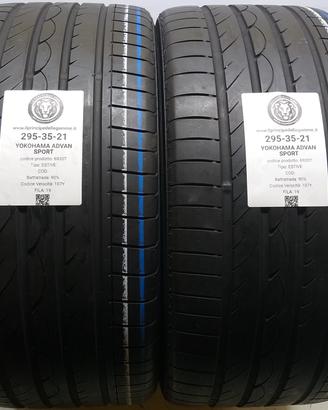 2 GOMME 295 35 21 YOKOHAMA A69207