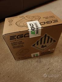 egopower  batteria nuova da 5ah  mai usato