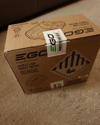 egopower  batteria nuova da 5ah  mai usato