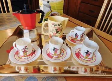 Servizio da Caffè Disney Suci Toys Italy anno 1970