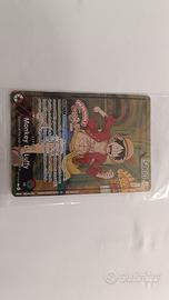 Carta One Piece TCG  Monkey D. Luffy museo grevin