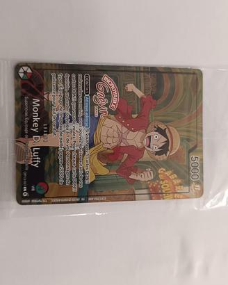 Carta One Piece TCG  Monkey D. Luffy museo grevin